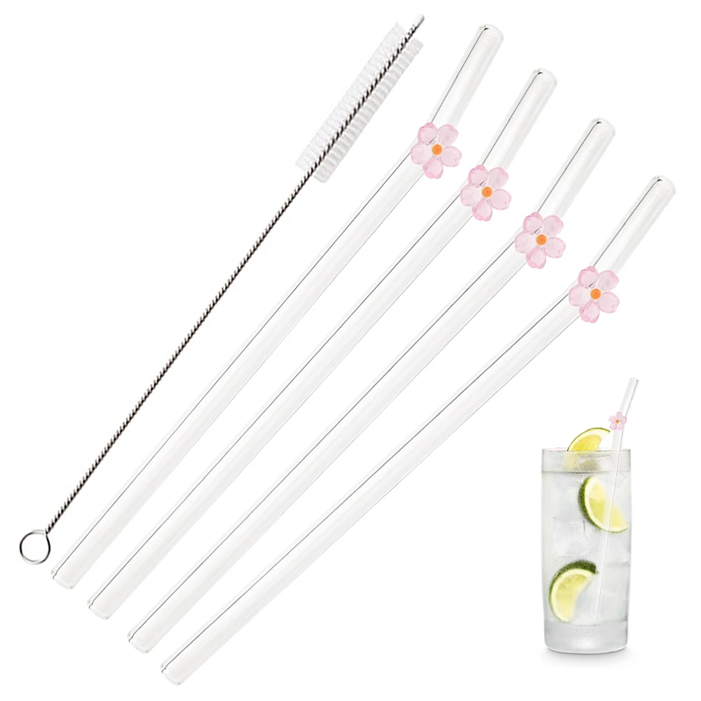 

Набор из 5 стеклянных соломинок Uniturcky