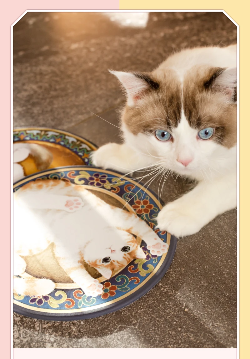 

Imperial Palace Cat Mouse Pad Office Cute Thickening Birthday Gift