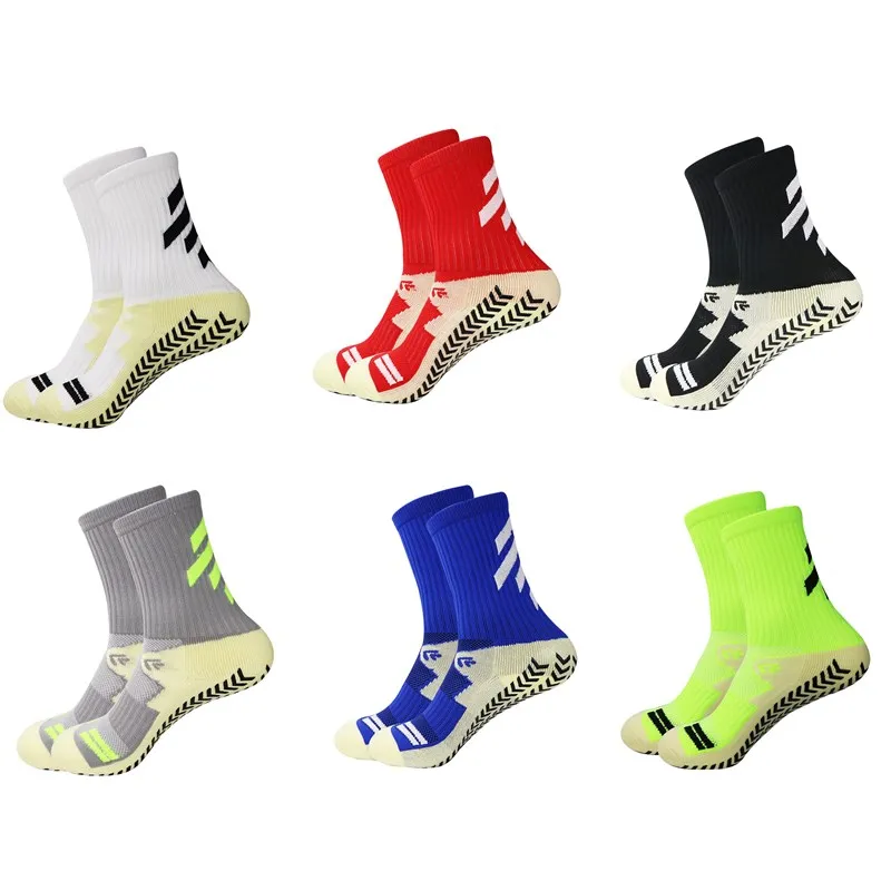 

2022 мужские Нескользящие футбольные носки, высококачественные мягкие дышащие утепленные спортивные носки, носки для бега, велоспорта, пешег...