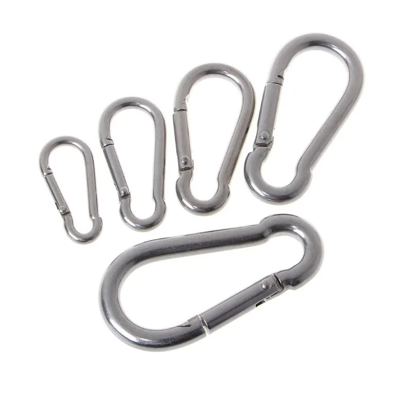 1 шт. трос безопасности из нержавеющей стали 304 крючок с пружиной пряжка подшипник