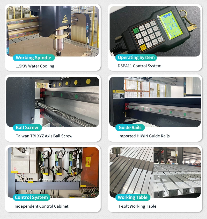 4-осевой фрезерный станок с ЧПУ по дереву 6090 1212 6012 1218 1224 3d DSP 5-осевой небольшой