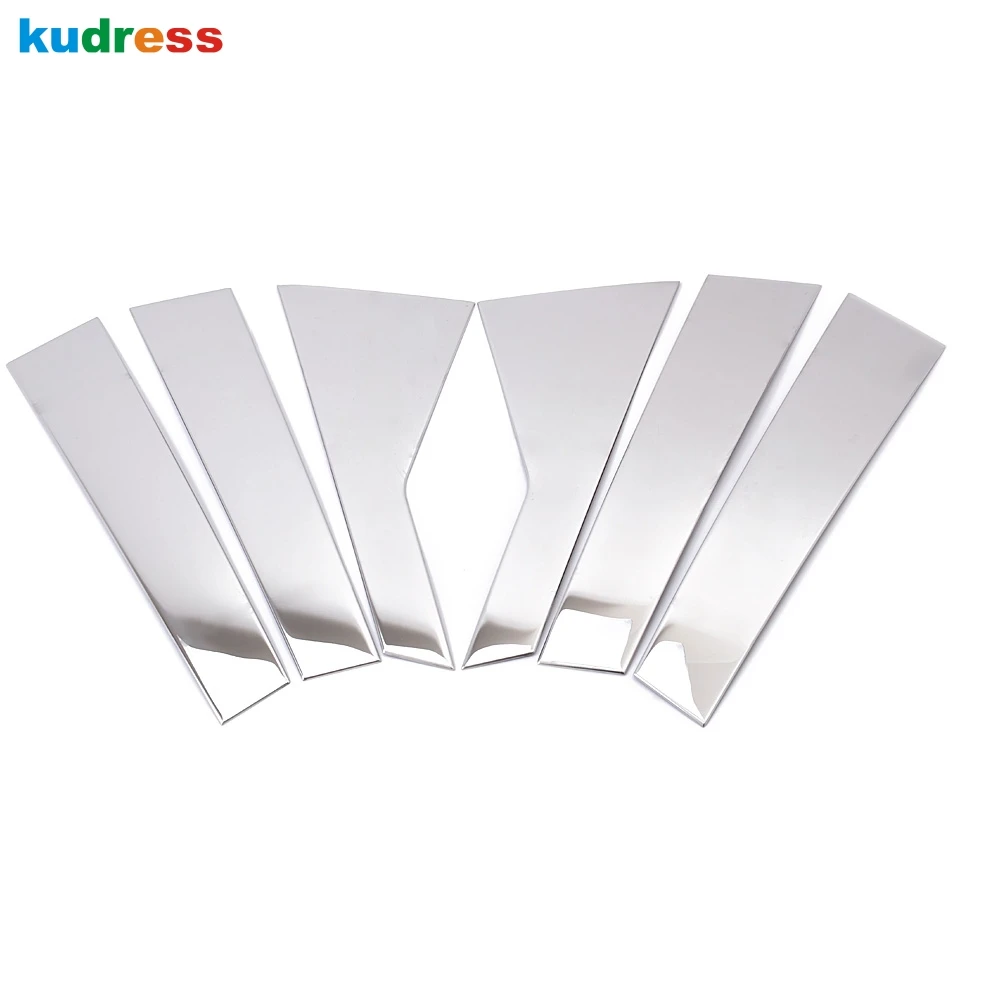 

For Kia Sorento 2013 2014 2015 Stainless Steel Window Center Pillar Cover Trim Middle B+C Pillars Post Molding Strip Car Styling