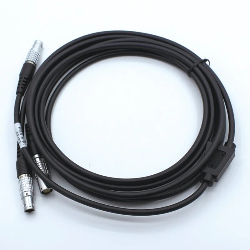 

Leica ATX900 GPS Host connect to External Battery and GFU Cable 748418 , Brand New Data Cable GEV205