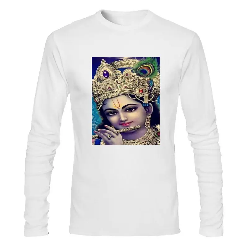 Mann Kleidung T Shirt Männer Lustige T-shirt Krishna Hindu Gott Grafik T-Shirt