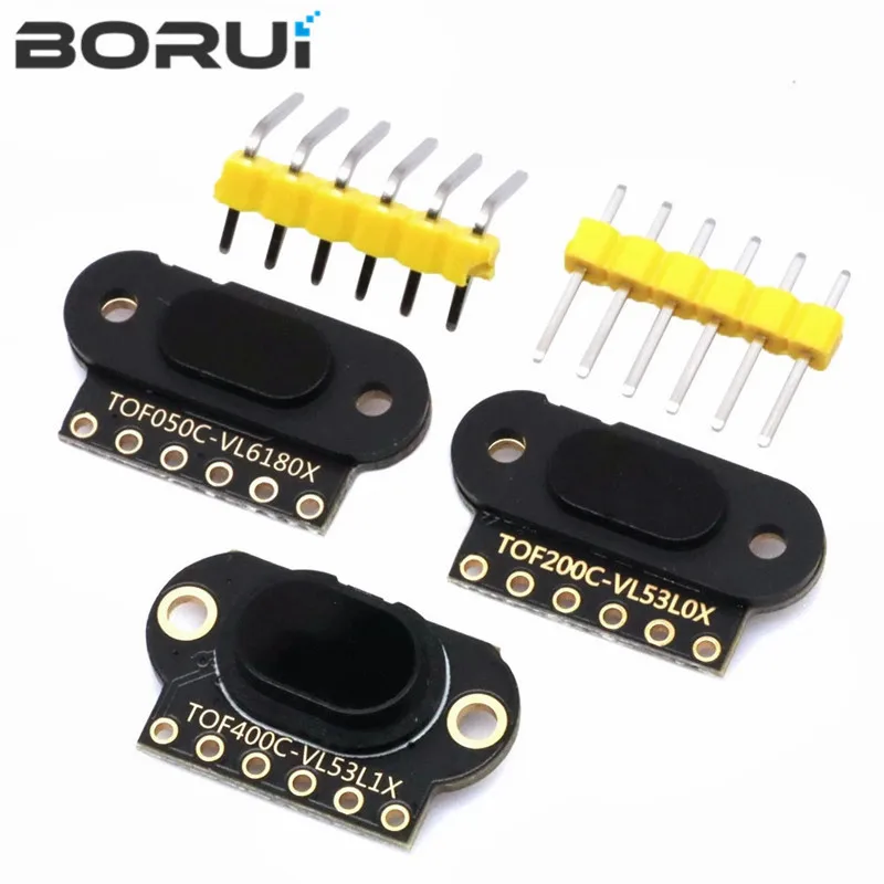 VL6180/VL53L0X/VL53L1X время полета (ToF) лазерный датчик дальности TOF050C TOF200C TOF400C 50 см/2 м/4 м IIC для Arduino STM32