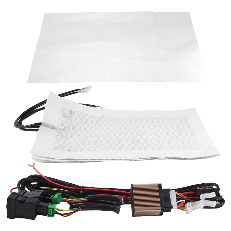 4 шт. обогреватель автомобильных сидений 12 В грелки с 2 циферблатами 5-уровневый