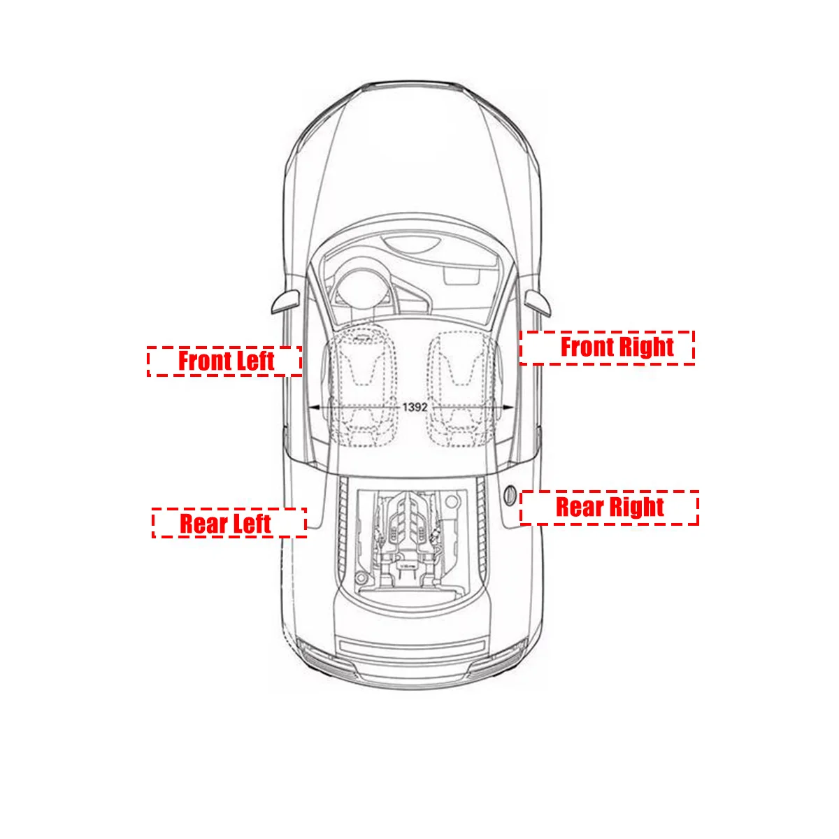 

Крышка багажника на крышу для HYUNDAI Veracruz IX55 2006-2015, передняя, задняя, LH RH, крыша багажника, направляющая, задняя крышка, пластиковая крышка, замена