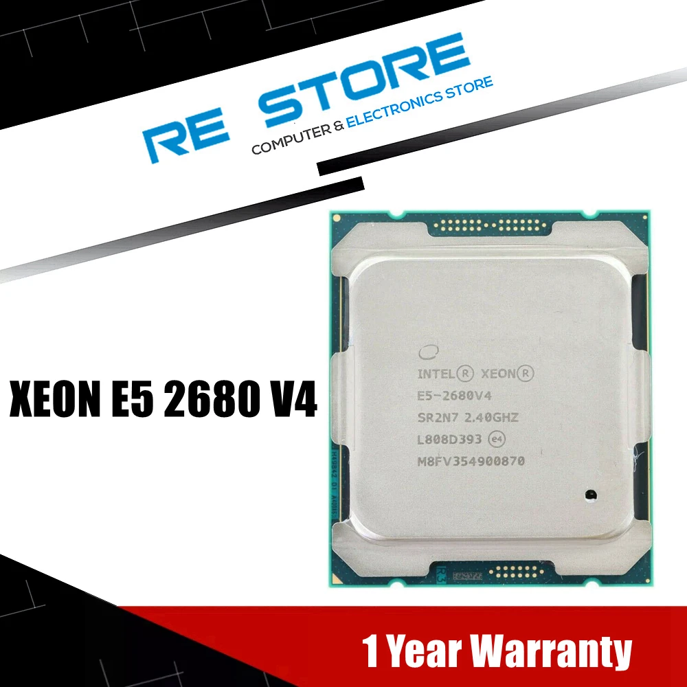 

Процессор INTEL XEON E5 2680 V4, ЦПУ 14 ядер 2,40 ГГц 35 Мб L3 CACHE 120 Вт SR2N7 LGA 2011-3