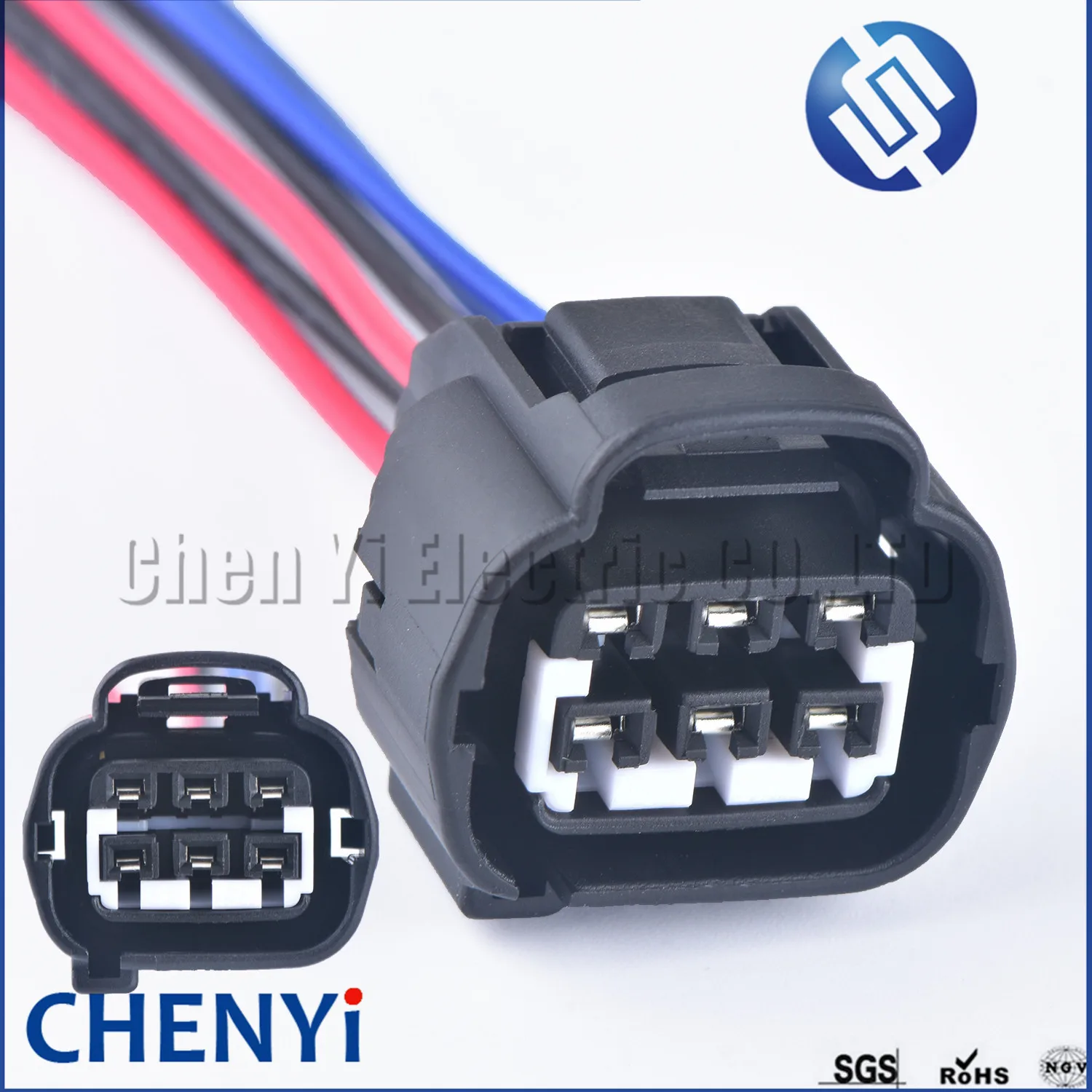 6 контактов, переходник педали акселератора, разъем для лампы фары, 90980-11033, Φ 90980-11034, для Toyota