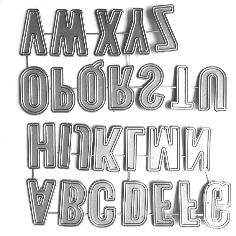 

Алфавитные буквы, металлические Вырубные штампы, фотообои DIY