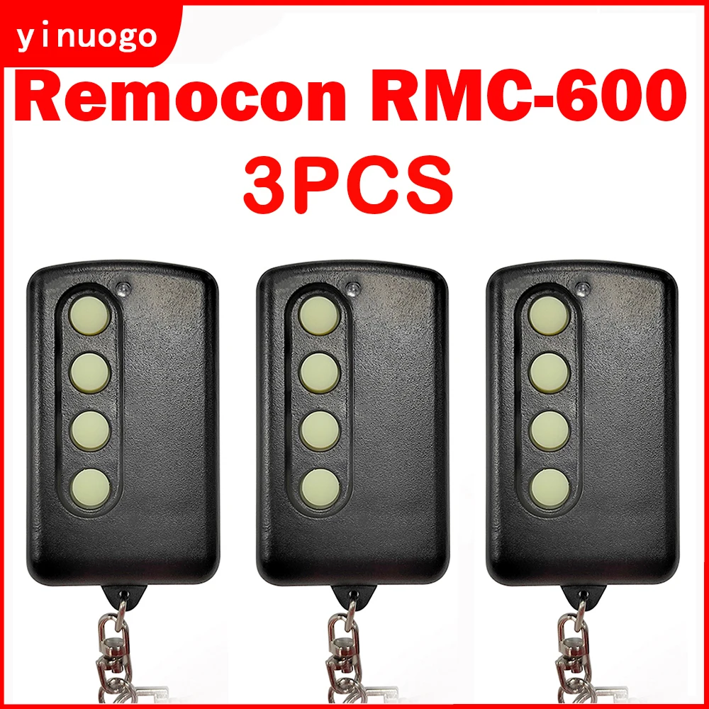 Цена 3 шт. REMOCON RMC600 регулируемая частота 280 МГц-450 МГц пульт дистанционного управления для гаражных ворот Remocon RMC600 фиксированный код открывалка вор...