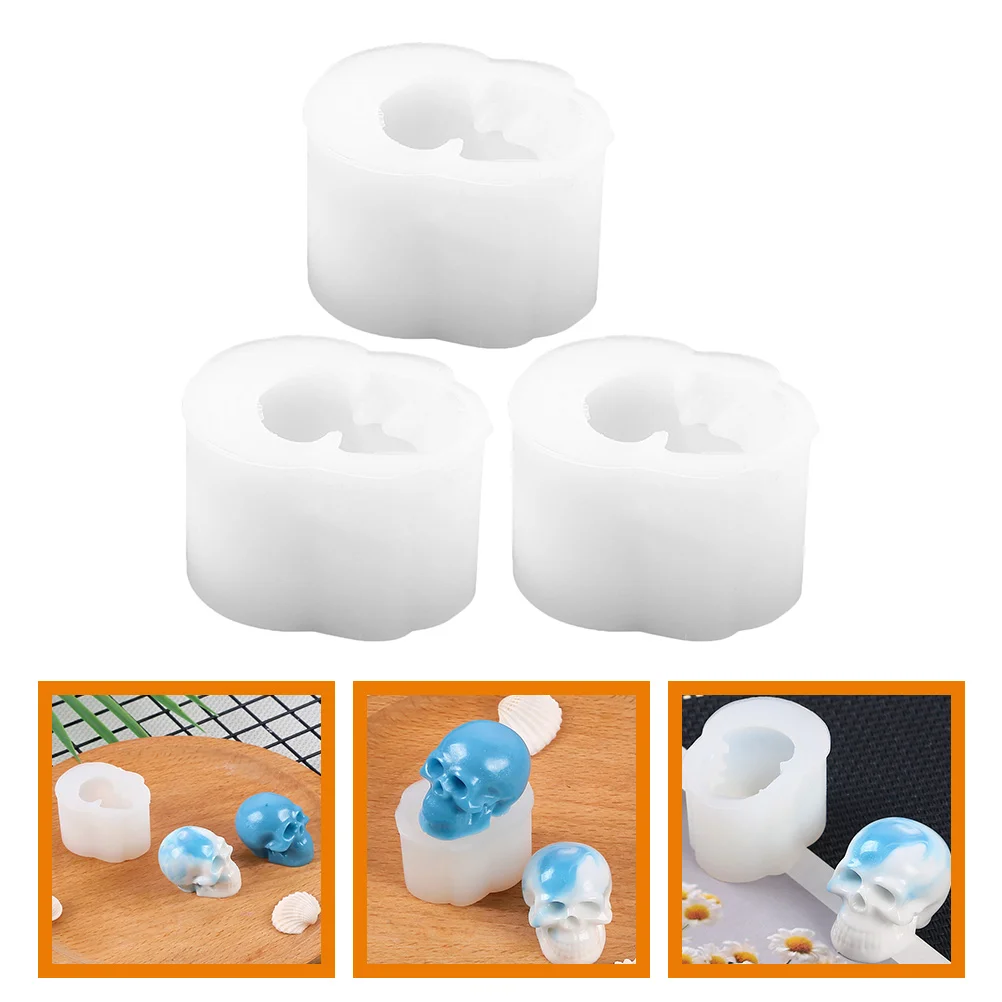 

3 Pcs Crafts Making Mold Handicraft Silicone DIY Epoxy Resin Supplies Shape