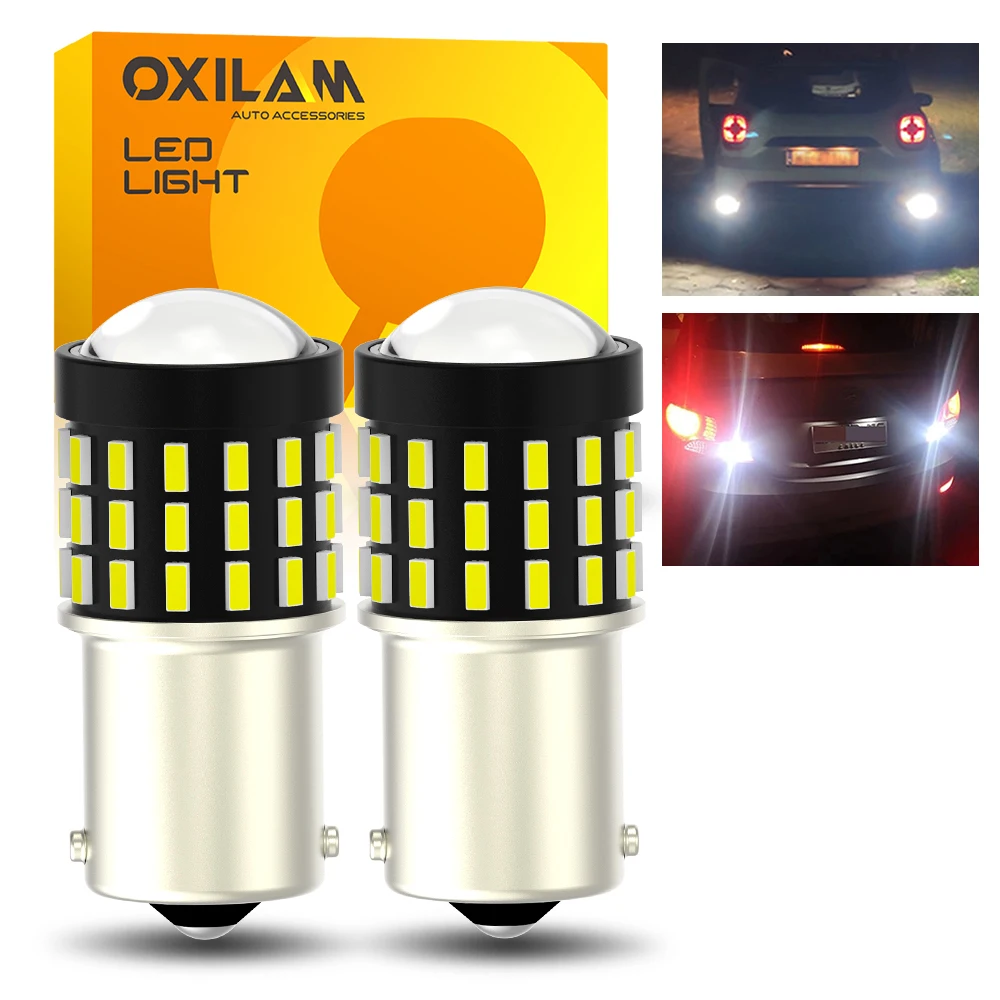 

OXILAM, 2 шт., 1156 детской лампы, 6500 S, P21W, лампы заднего хода, K, супер яркие для Kia VW, Mercedes, w203, w140, VW, DRL
