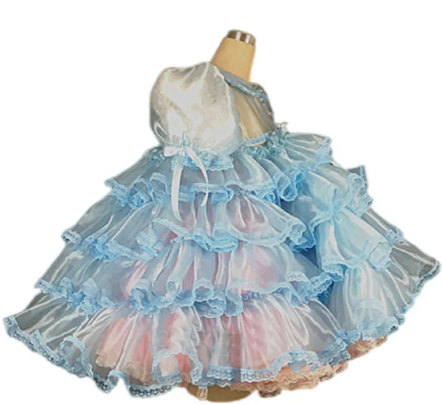 Новинка Лидер продаж розовый костюм горничной для взрослых