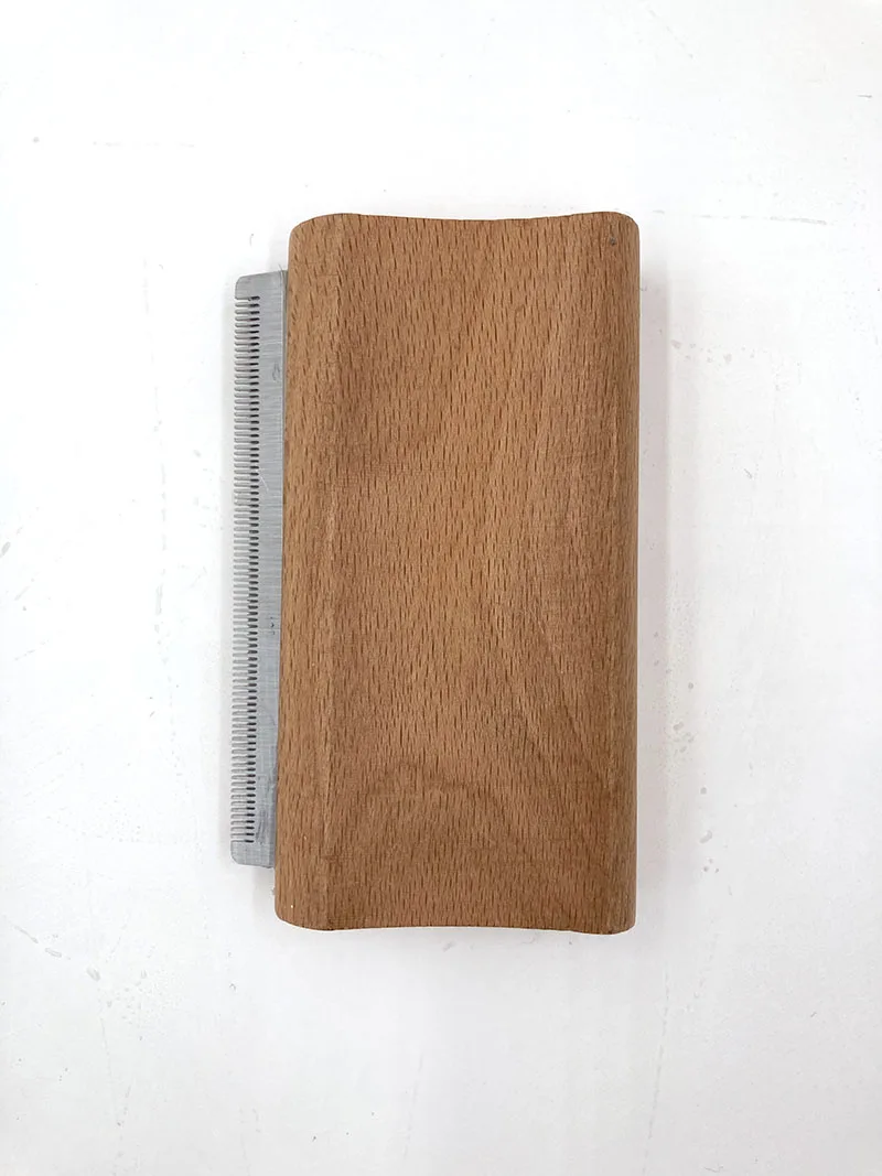 Деревянная щетка для груминга профессиональный деревянный грумер домашних