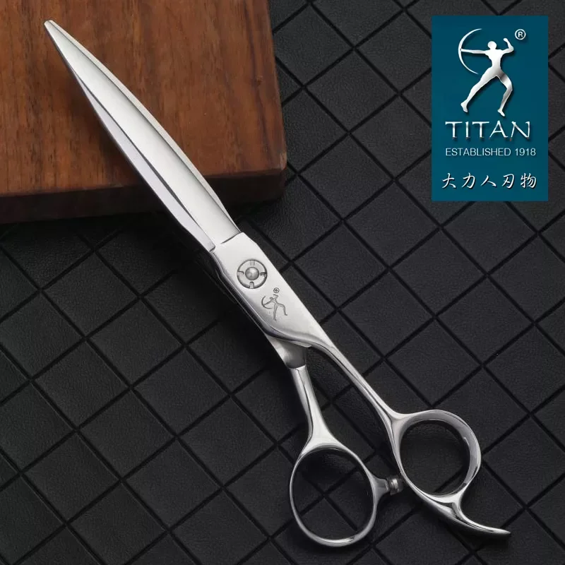 

NEW2023 TITANProfessional hairdressing scissors, 7 inch cutting scissors, vg10 japanstainless steel salon barber tool