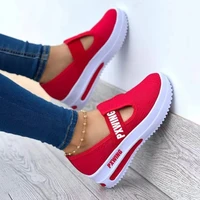 sneakers 2022 summer new breathable canvas girls tennis mesh vulcanized shoes fashion hollow round toe sneakers plus size 3543