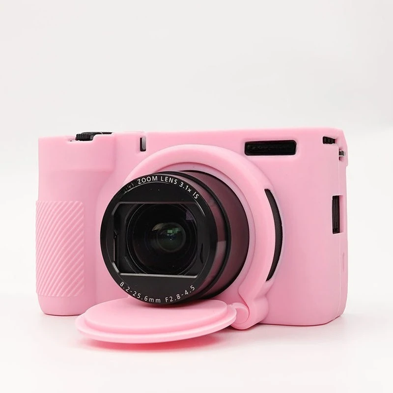 Фото Силиконовый защитный чехол-накладка для камеры Canon PowerShot V1, мягкий резиновый чехол-сумка для камеры №4
