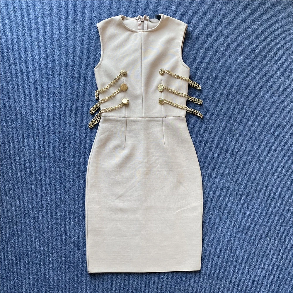 

Женское облегающее мини-платье на пуговицах, с кисточками