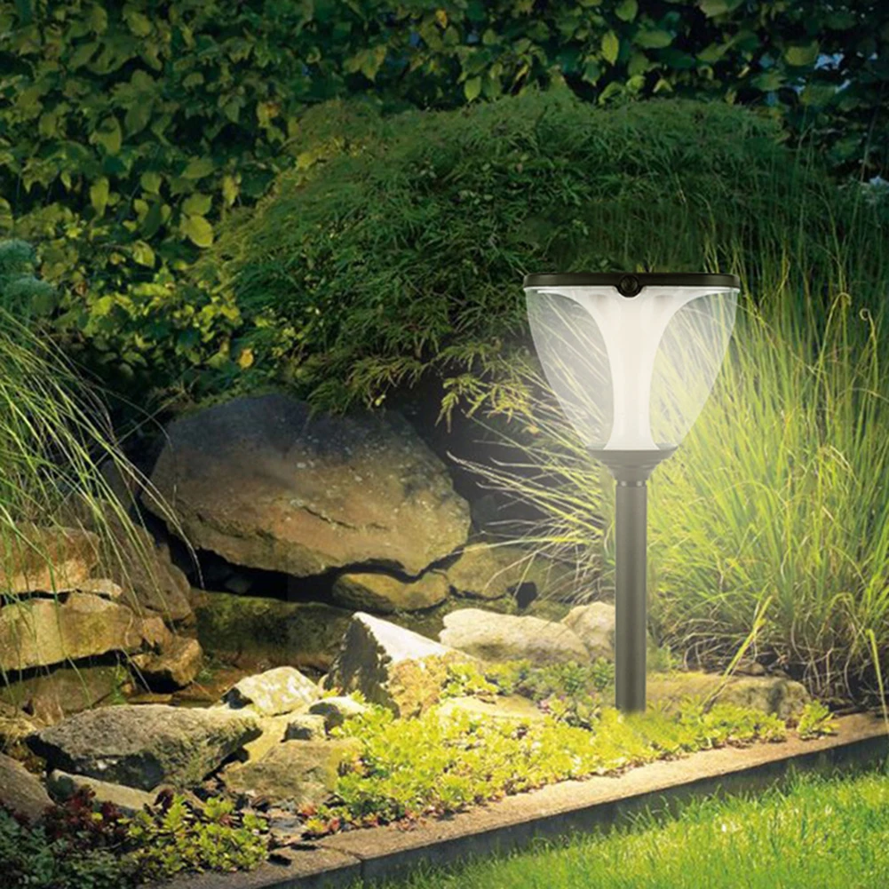 

Solar Powered Light Garden Lamps Automatic Switch Ground Plug Waterproof Path Decoration Outdoor Night Lighting