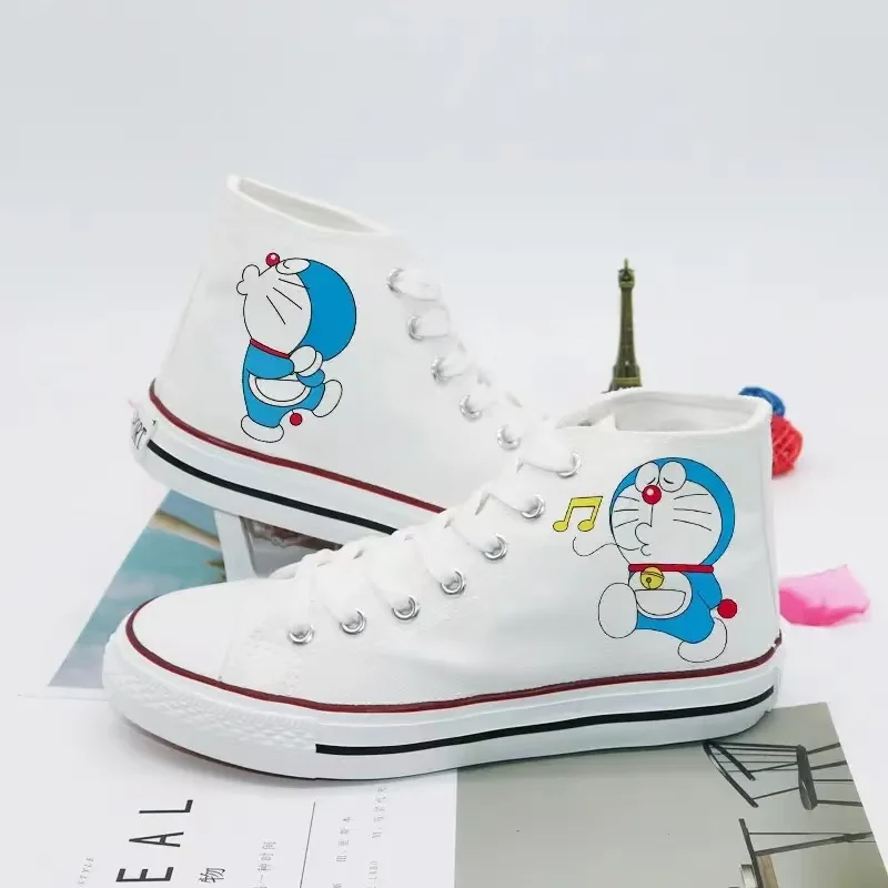 Doraemon реальные фотографии черный белый цвет новинка 202 весна-осень-зима мужская