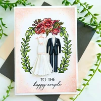 metal cutting dies 2022 new wedding dress scrapbooking stencil paper craft card making decorative embossing mold album