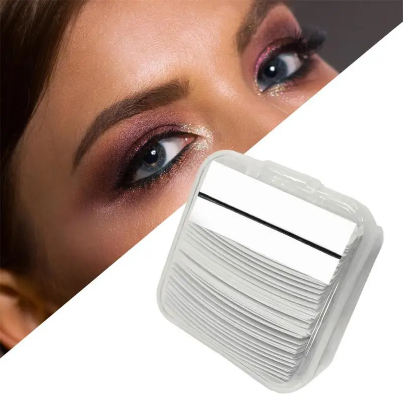 

Eye Lashes Glue Strips Double Self-Adhesive Glue-Free No Eyelash Glue Strip False Eyelashes Hypoallergeni Makeup Tools