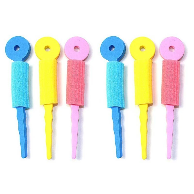 

12 PCS Hair Care Foam Rollers Magic Sponge Soft Hair Curler Hair Styling Hair Roll Rollers DIY Tools For Women