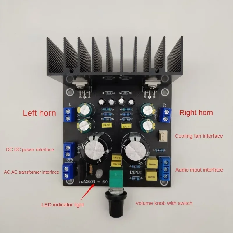 SOTAMIA TDA2003 Усилитель мощности для домашнего кинотеатра Средний двухканальный Hi-Fi