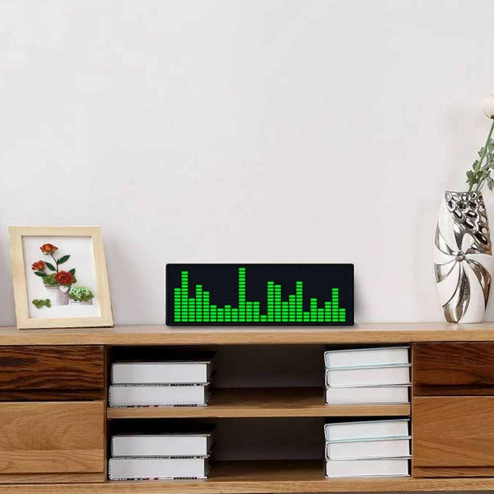 Светодиодный музыкальный спектр ритмичное освещение голосовой сенсор 1624 RGB