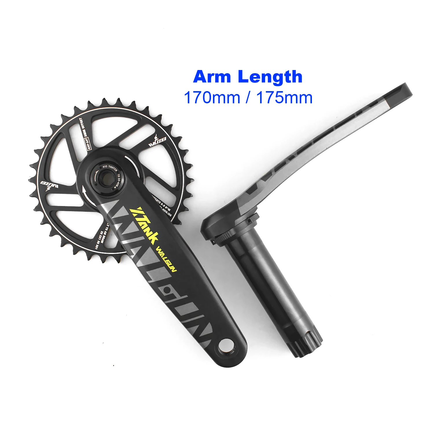 XTank кривошипная система MTB Кривошип горного велосипеда Arm 170 мм 175 Boost Система 6 3