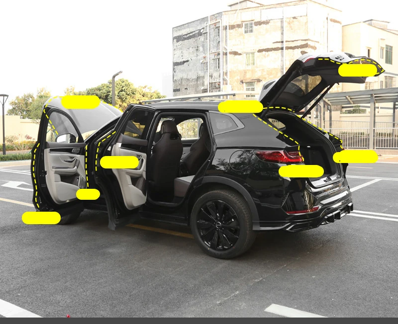 

Для BYD Seal U Sealion 6 2024 2025 автомобильный Стайлинг уплотнительная лента двери двигателя звукоизоляция пылезащитная резиновая лента аксессуары