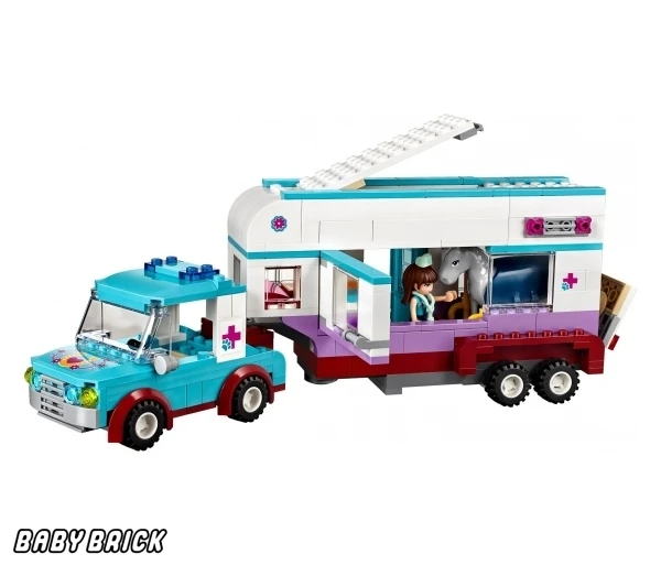 Конструктор LEGO Friends (Френдс) 41125 Ветеринарная машина для лошадок 6+ | Игрушки и