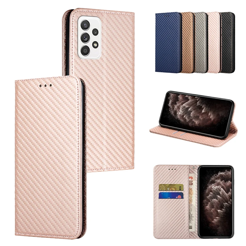 

Leather Flip Card Slot Case for Samsung Galaxy A72 A53 A52 A42 A33 A32 A22 A13 A12 A03S EU US A02S A02 4G 5G Luxury Wallet Cases