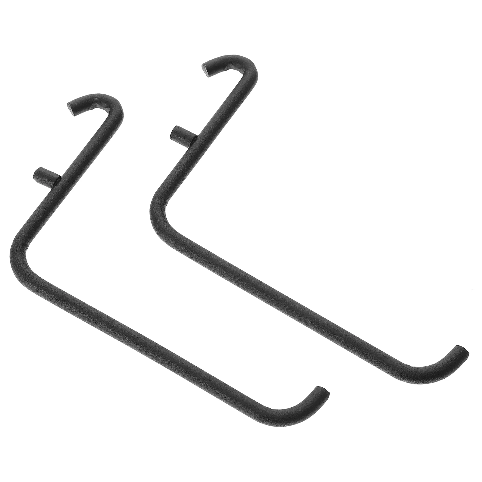

2 Pcs Brackets Heavy Duty Shelves Metal Pegboard Pegs Tool Garage Pegboard Hooks Iron Hooks