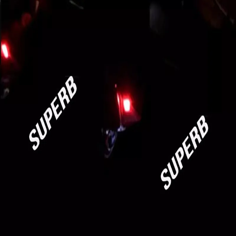 2X светодиодная Автомобильная дверь фотолампа для Skoda Superb 2 MK2 3 2009-2012 2013-2018