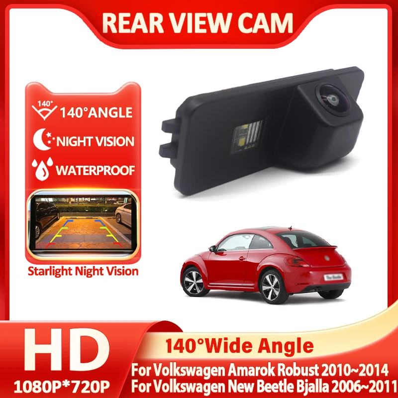 Камера заднего вида с ночным видением для Volkswagen Amarok 2010 ~ 2014 New Beetle Bjalla 2006 2011
