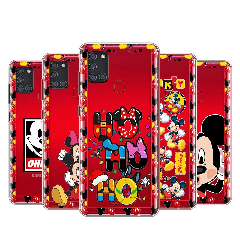 

Mickey Minnie Cute For Samsung Galaxy A01 A11 A12 A22 A21S A31 A41 A42 A51 A71 A32 A52 A72 A02S Silicone Phone Case