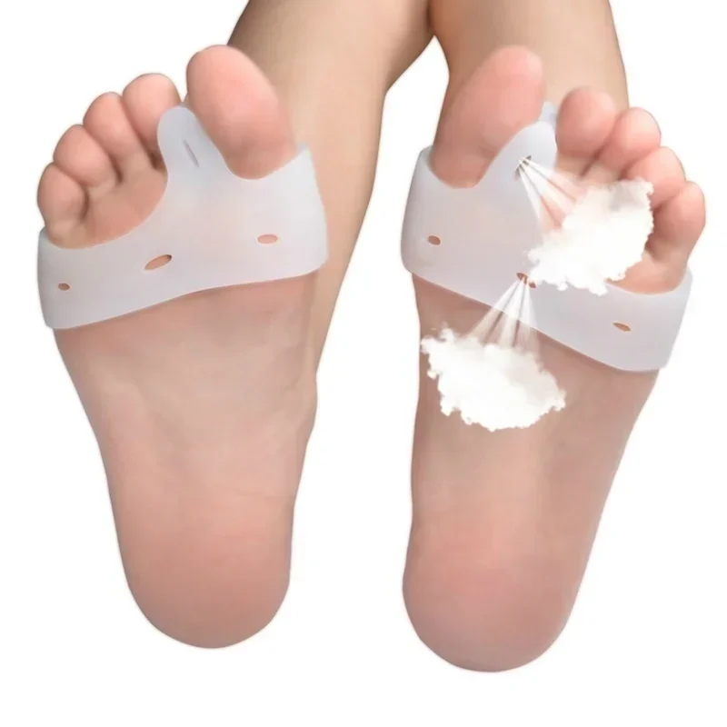 Силиконовые разделители вальгусной деформации пальцев ног выпрямитель большого