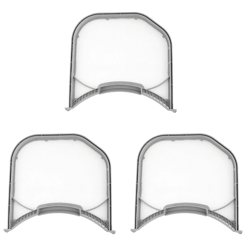 

3X Dryer Lint Filter Assembly Compatible For LG Electronics ADQ56656401 Dryer Lint Screen Filter