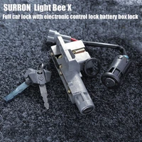 new accessories for surron light bee x full car lock with electronic control lock battery box lock