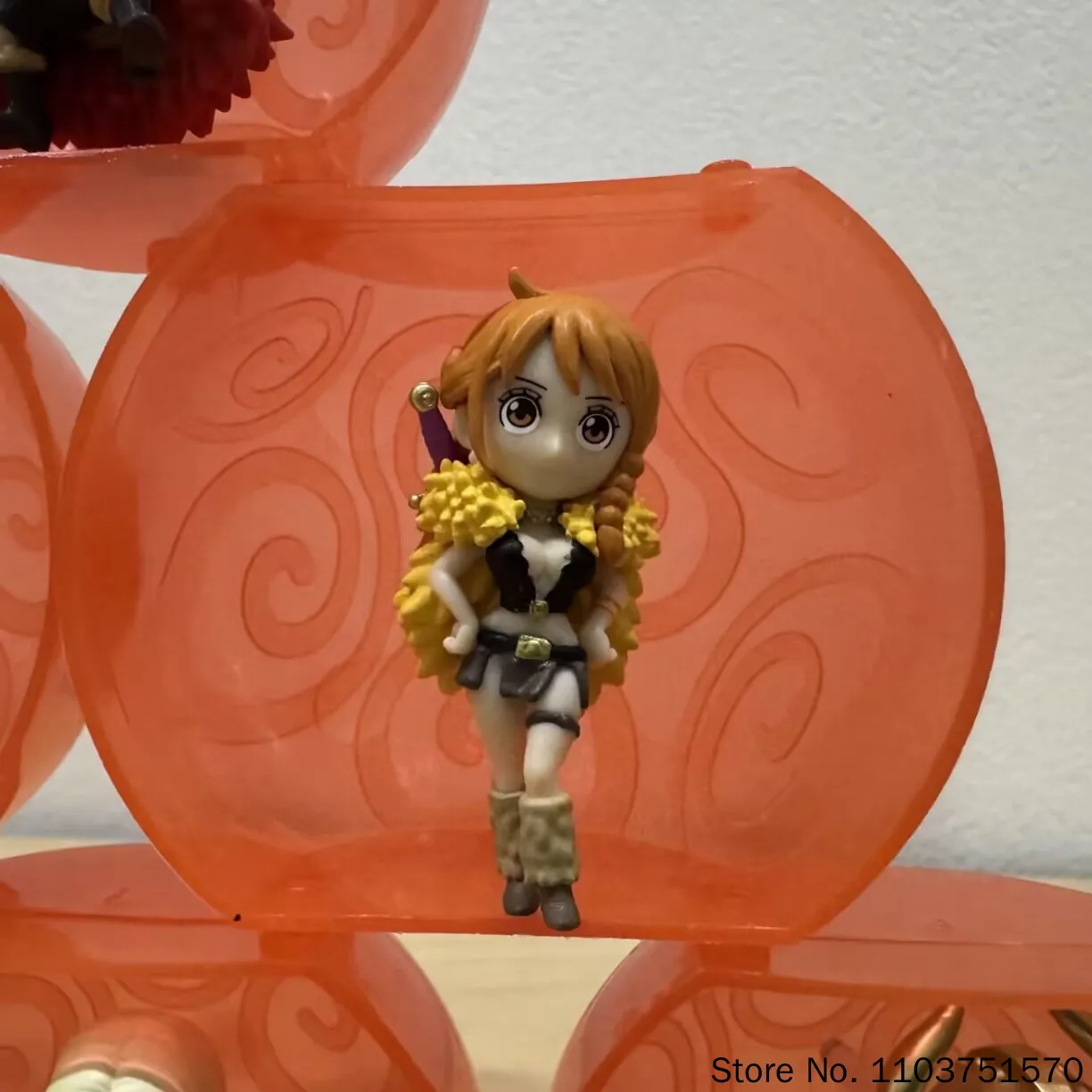 Фото Коллекционная фигурка Bandai One Piece Gashapon Devil Fruit 25th Battle: Луффи, Нами, Санджи, Усопп — модель для взрослых коллекционеров №5
