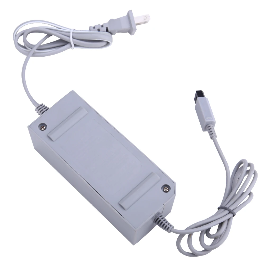 

Адаптер переменного тока для консоли Nintendo Wii с вилкой Стандарта США, 100-240 В постоянного тока, 12 В, Сменное зарядное устройство для игровых акс...