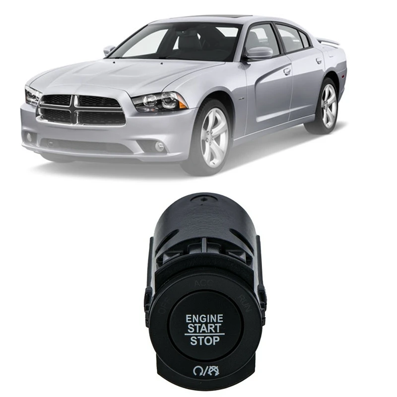 

For Dodge Charger Journey Durango Jeep Grand Cherokee Chrysler 300 Ignition Power Push Start Button Switch 68299959AC