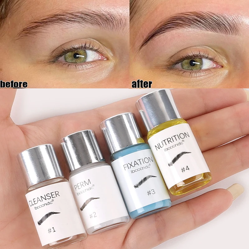Semi-pernament Eyebrow Styling Perm Lotion Eye Brow Lifting Semi-permanet Beauty Nutrition Brow Lamination Lift Perming  Makeup