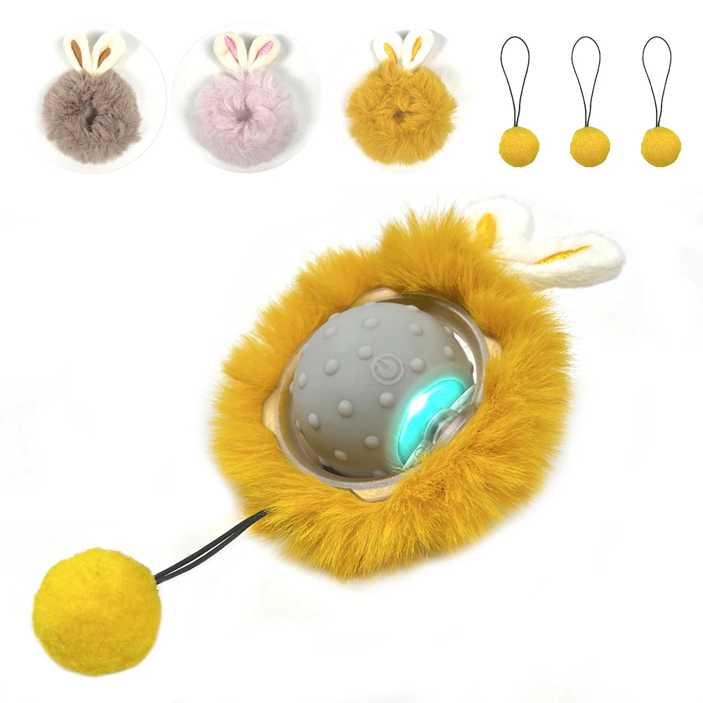 

Светильник, самовращающийся мяч, меняющий цвет, котята, Чейз-мяч, интерактивные игры, умный вращающийся мяч, наборы на батарейках