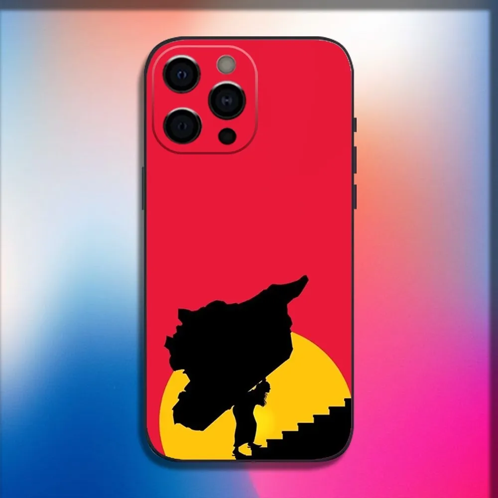 Map S-Syrian Syria Flag Phone Case For iPhone 16 15 14 13 12 11 Pro X XS Max XR Plus Mini Soft Black Cover