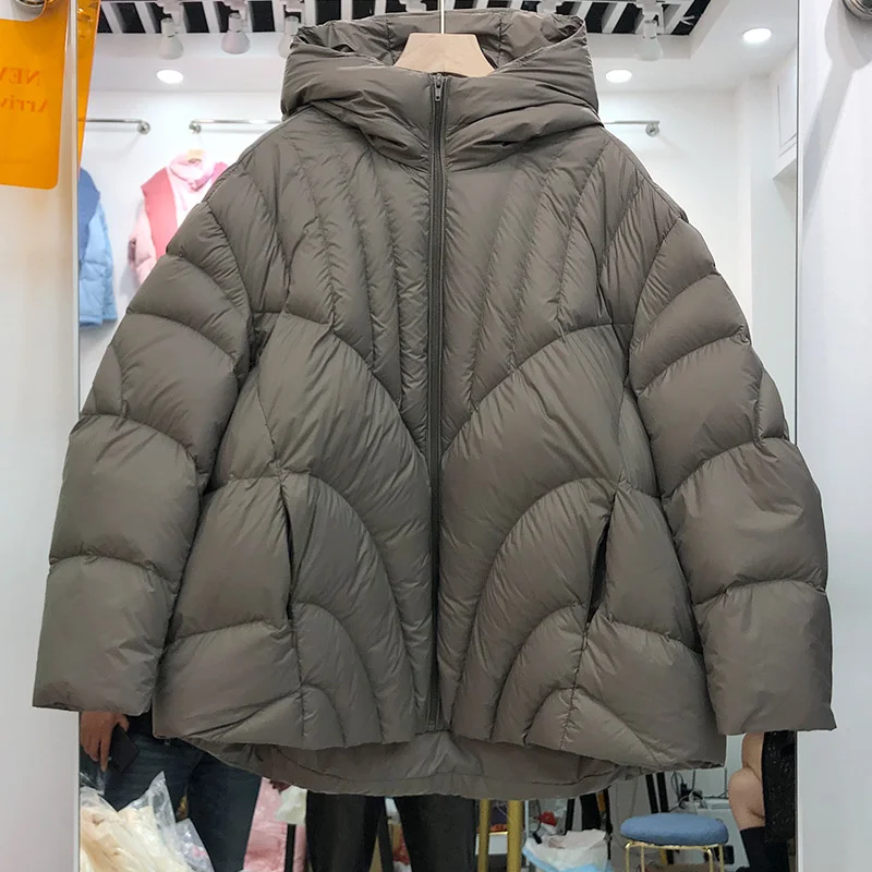 New Women Thick Down Jacket Casual Style Autumn Winter Coats And Parkas Female Outwear