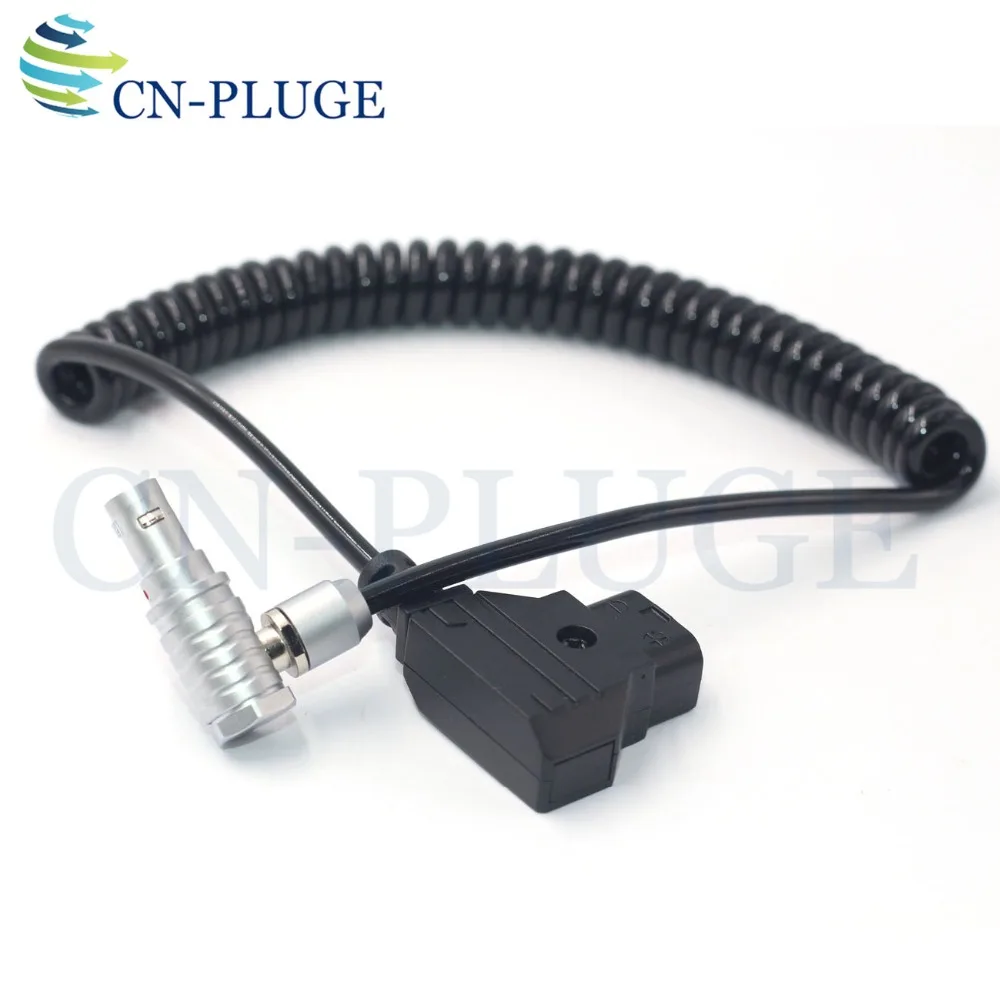 

D-Tap штекер на 0B 2-контактный разъем для Teradek Bolt Pro 1000/3000 футов, CVW SWIFT, Vaxis, Hollyland 600, растягивающийся пружинный провод