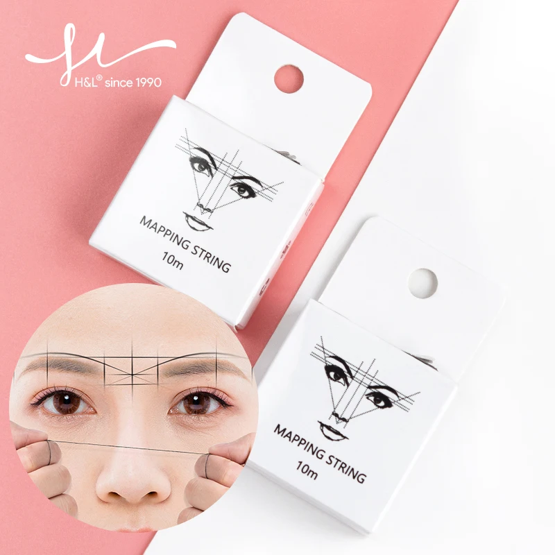

Lash Romance Mapping String Black White Eyelashes Extensions Women Make Up Tools Eyelashes Accressories High Quality